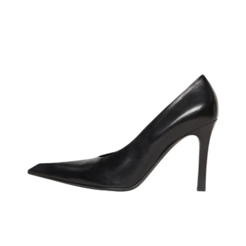 Balenciaga Odeon Slim Heel High Heels Women's Black-0