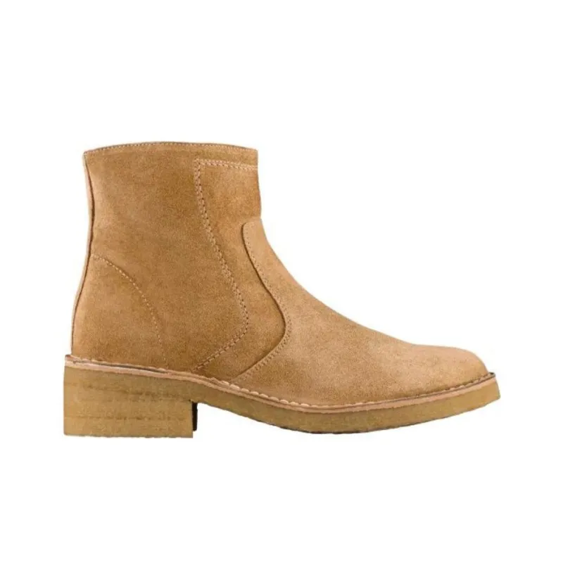 A.P.C Ariette Ankle Boots 6cm Women's Brown-1