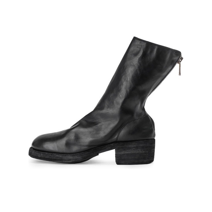 GUIDI Soft Horse Grain 792ZI Derby Women's Leather Shoes