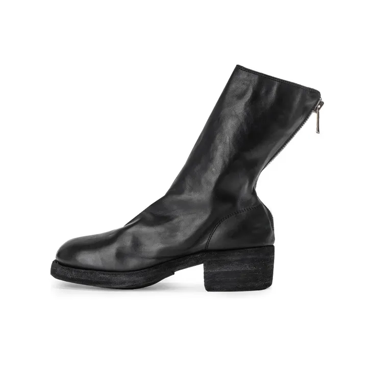 GUIDI 788Z Ankle Boots Men's Black-0