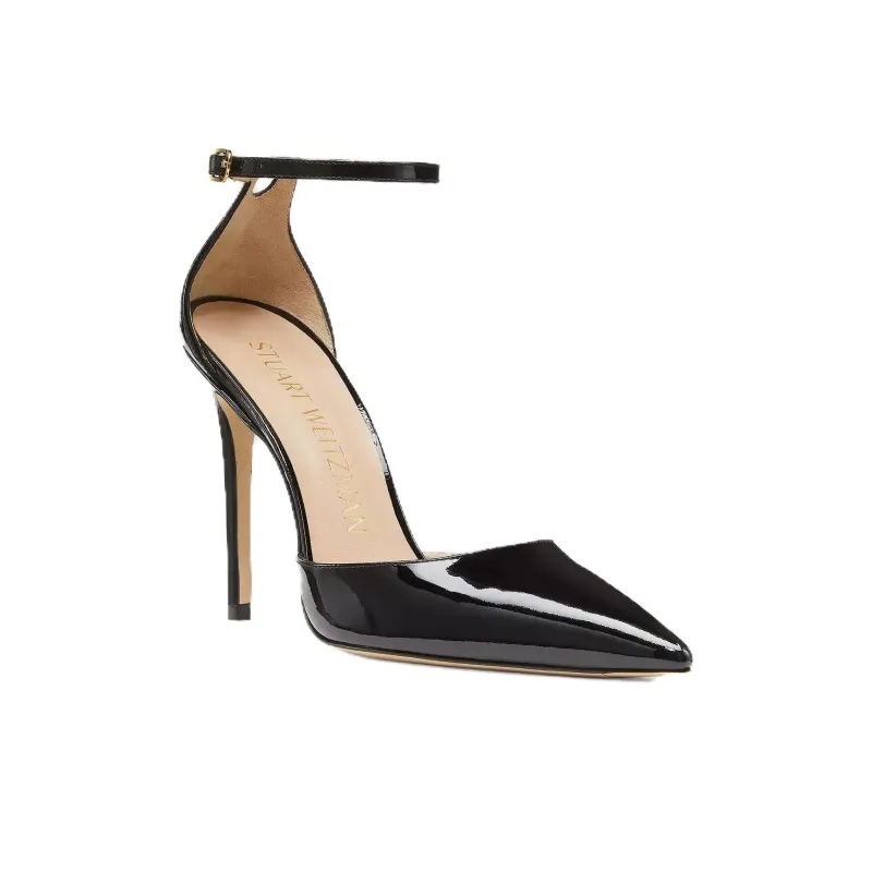 Stuart Weitzman/SW Slim Heel High Heels Women's Black-2
