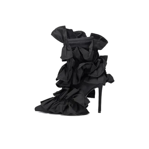 AKNVAS x Stuart Weitzman/SW Ankle Boots Women's Black