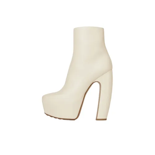 Bottega Veneta Mostra Ankle Boots 6cm Women's White