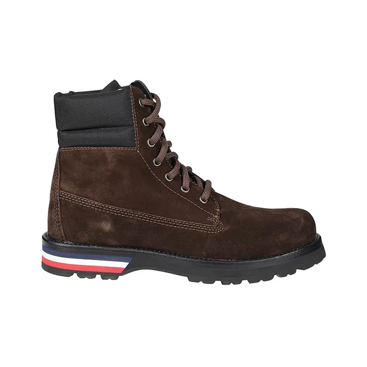 Moncler Ankle Boots Men's Brown-1