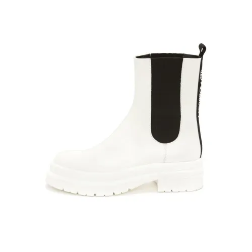 JW Anderson Logo print Chelsea boots PVC Women's