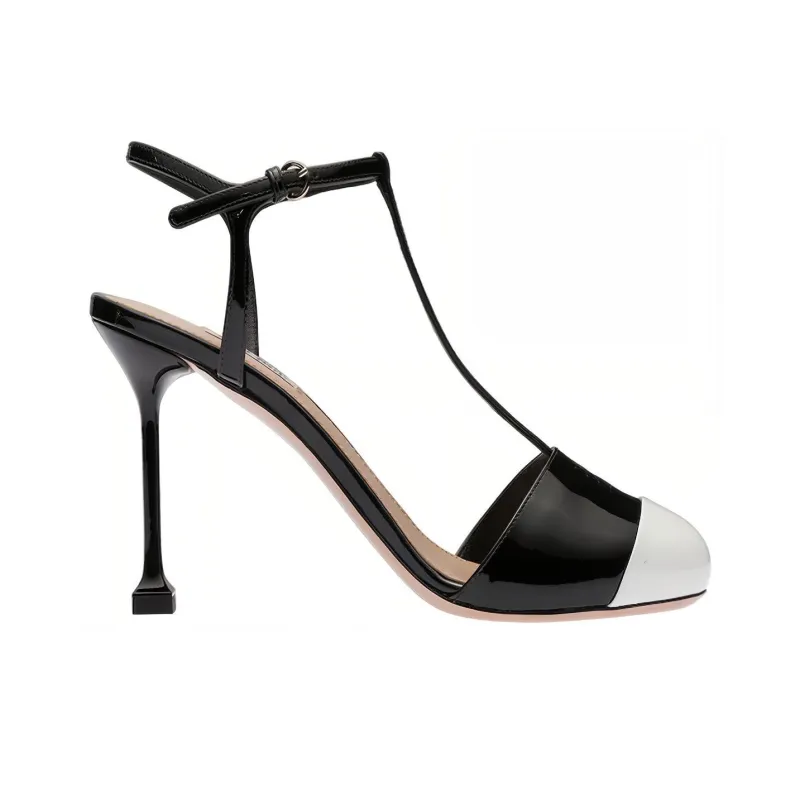 MIU MIU Killer Slim Heel High Heels Women's Black-1