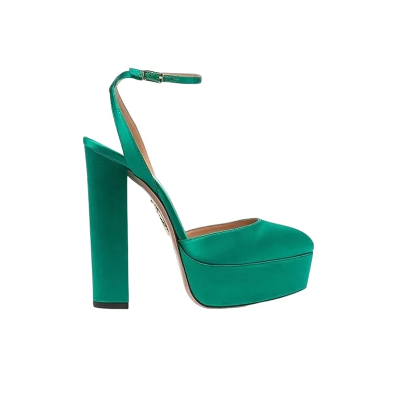 AQUAZZURA So High Plateau 140mm Pumps-1