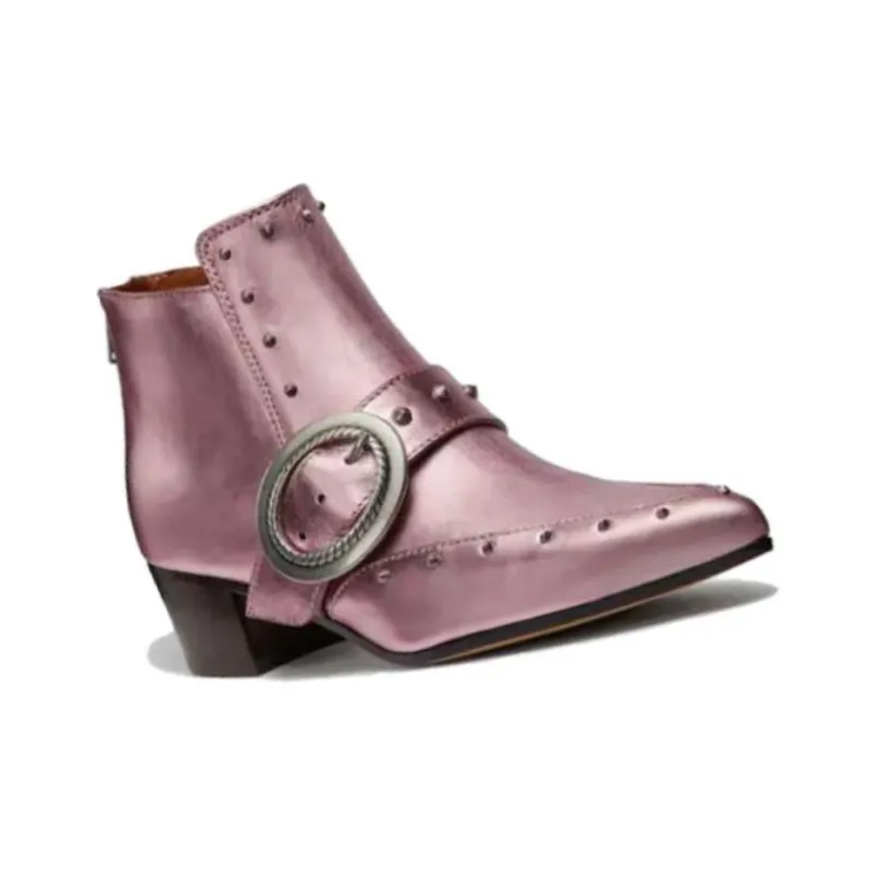 COACH Chandler Ankle Boots Women's Purslane-1