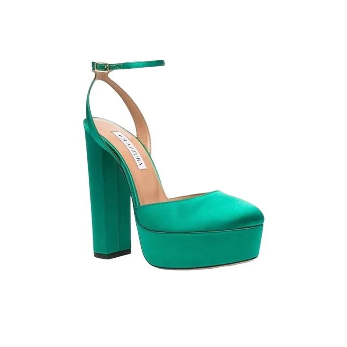 AQUAZZURA So High Plateau 140mm Pumps-2