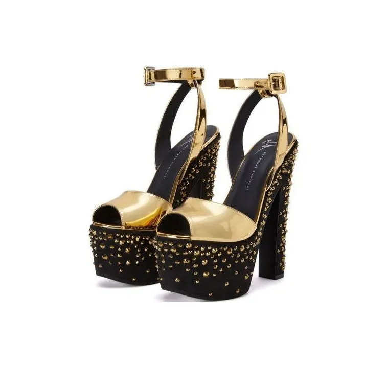 Giuseppe Zanotti Tarifa Jewel Platform Sandals Women's-3