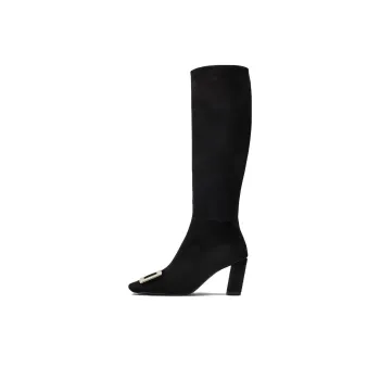 Roger Vivier Belle Vivier Knee-high Boots 7.6cm Women's Black