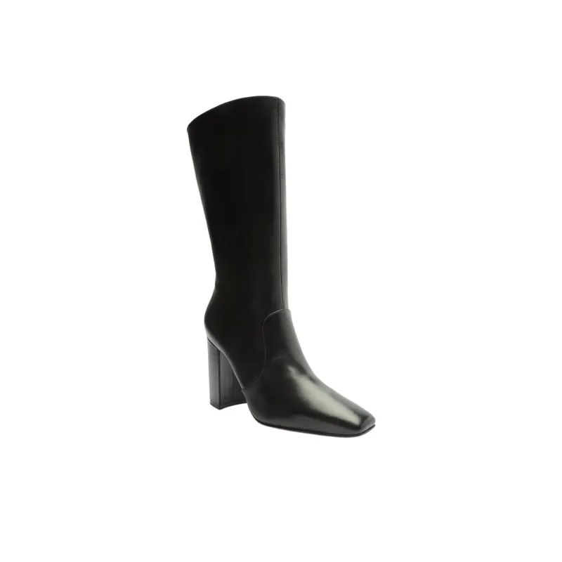 Schutz Camille Atanado Ankle Boots 9cm Women's Black-2