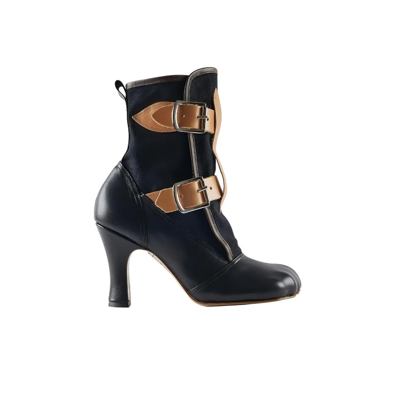 Vivienne Westwood Bondage Ankle Boots 10cm Women's Black-1