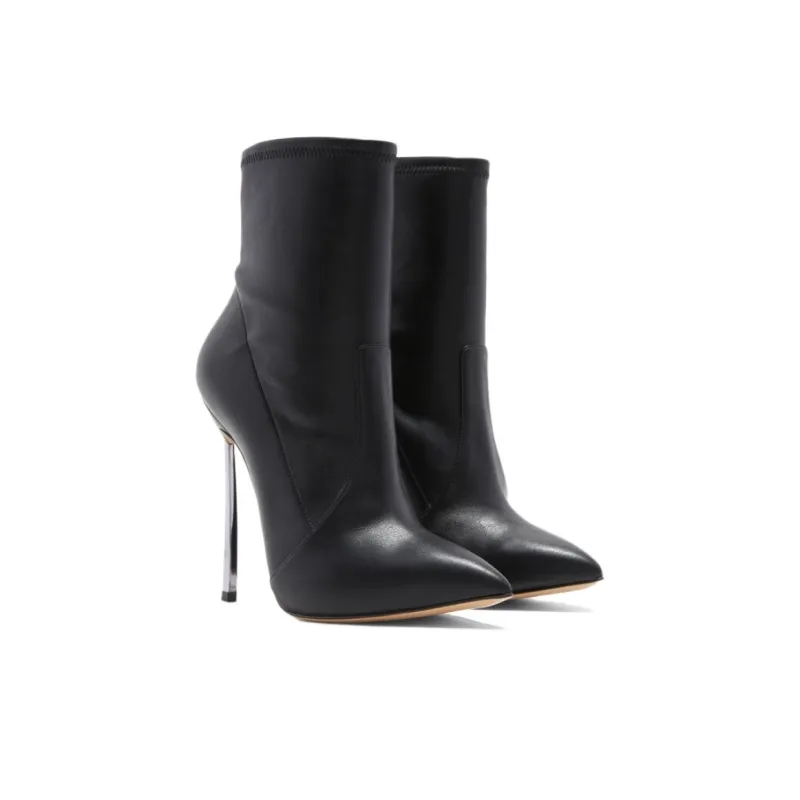 Casadei Blade 130mm Leather Boots-2