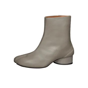 Maison Margiela Tabi Ankle Boots 3cm Women's Gray