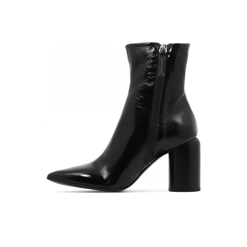 HALMANERA Ankle Boots Women's Black-0