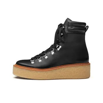 HERMES Discovery Ankle Boots Women's Black