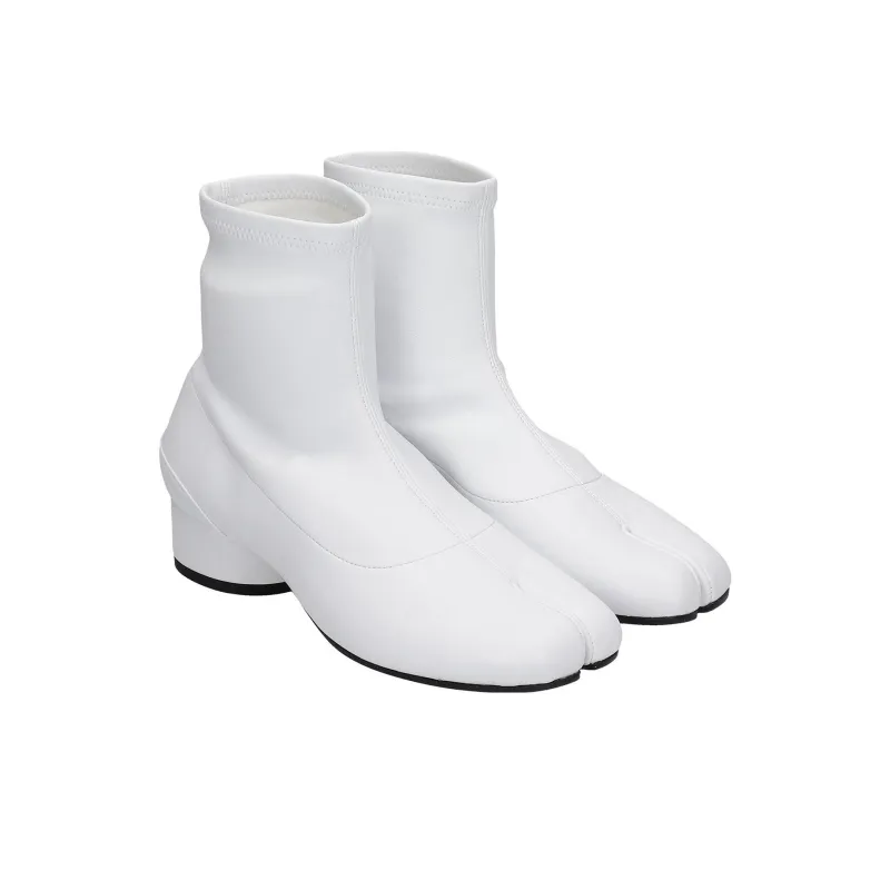 Maison Margiela Tabi Ankle Boots Women's White-2