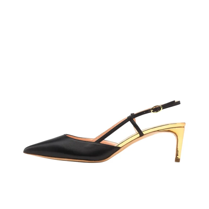 Rupert Sanderson Joyous Slim Heel High Heels 5.5cm Women's Black-0
