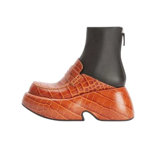 LOEWE Ankle Boots Women's Brown