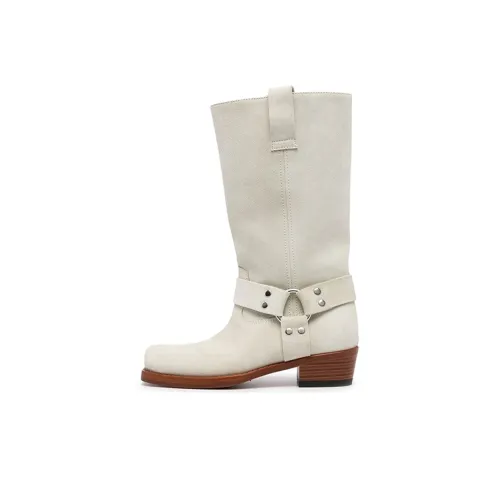 Paris Texas Roxy Mid-Calf Oliveross Women's Ecru