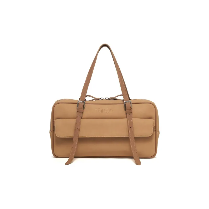 CARLYN Artificial Leather Handbag, Shoulder Bag Women's Mustard-2