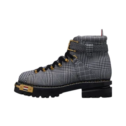 THOM BROWNE· Ankle Boots Men's Black White