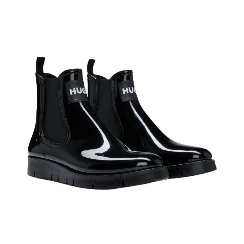 HUGO BOSS Short Chelsea Boots Women's Black-2