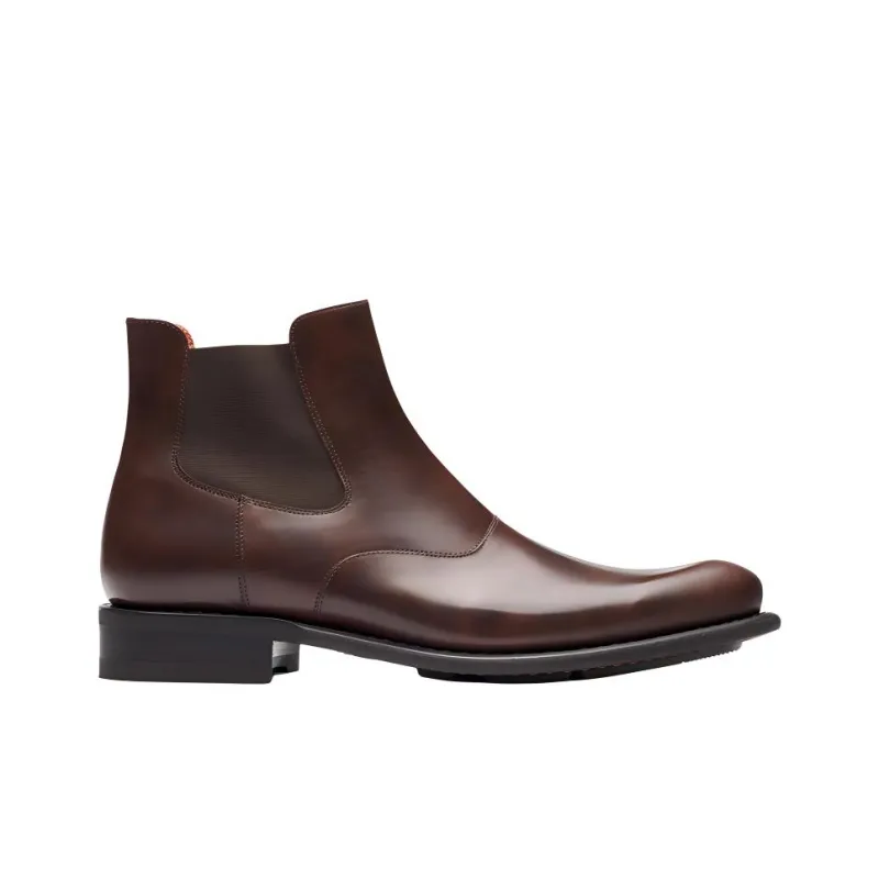 Paraboot Loven Ankle-Length Chelsea Boots Men's Brown-1