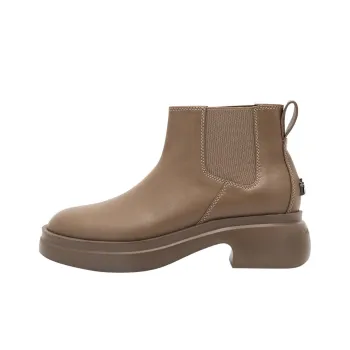 WOOYOUNGMI Short Chelsea Boots Men's Beige