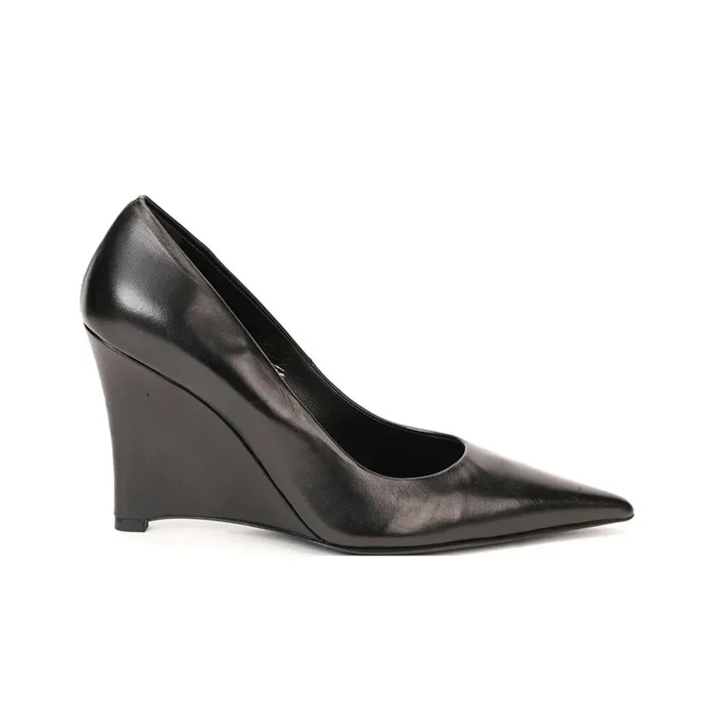 PINKO Wedge Heel High Heels Women's Black-1