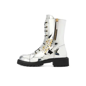 Giuseppe Zanotti Tifa Metallic Calf length Boots Women's