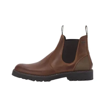 BARBOUR Short Chelsea Boots 3.5cm Men's Brown