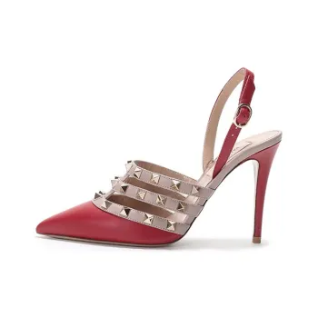 Valentino Slim Heel High Heels Women's Pink