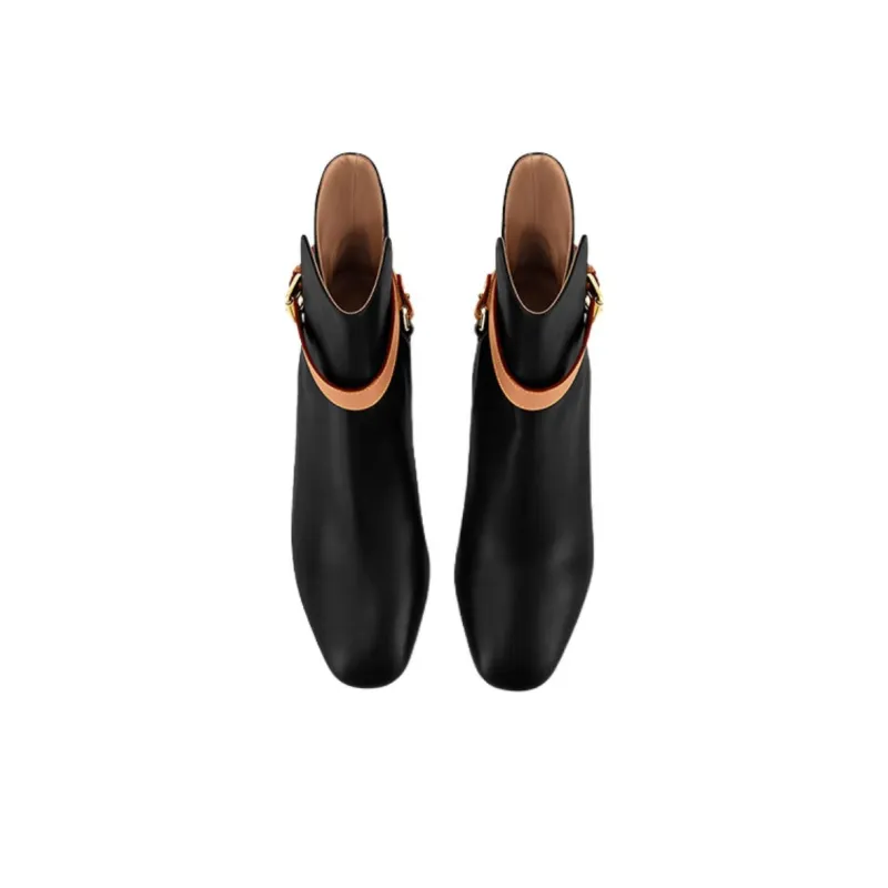 LOUIS VUITTON Parisienne Ankle Boots Women's Black-3
