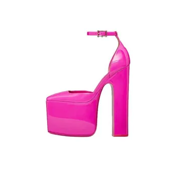 Valentino Discobox Almond Toe Platform Pumps
