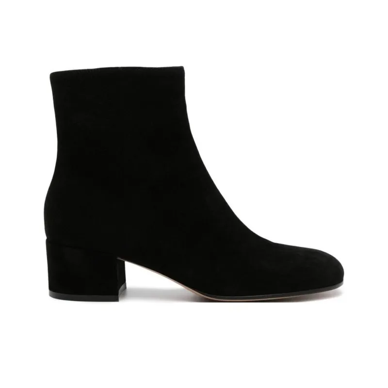 GIANVITO ROSSI Margaux 45mm Suede Ankle Boots-1