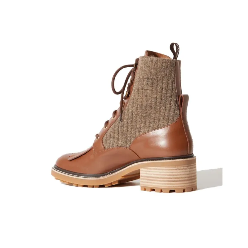 Chloe Franne Ankle Boots Women's Brown-2
