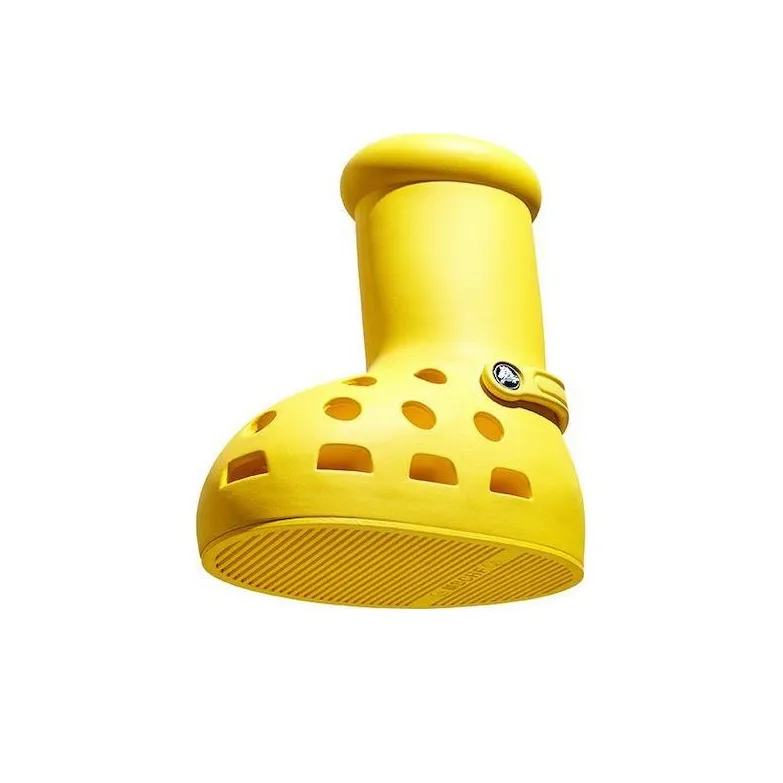 MSCHF X Crocs Big Red Boot Yellow-1
