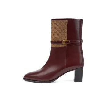 GUCCI GG Leather Boots