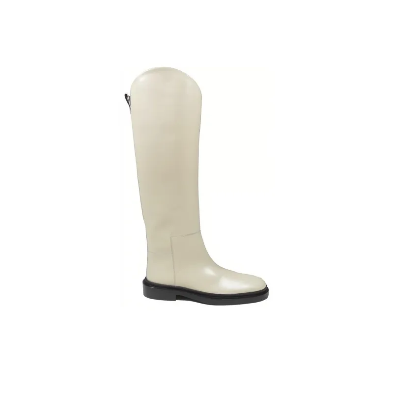 JIL SANDER Knee high Boots Women's White-1