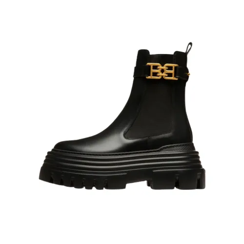 BALLY Short Chelsea Boots Women's Black