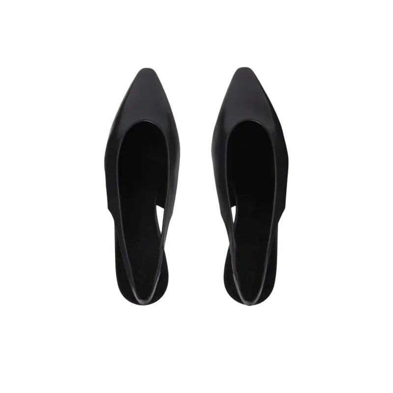Loro Piana Rebecca High Heels 5.5cm Women's Black-4