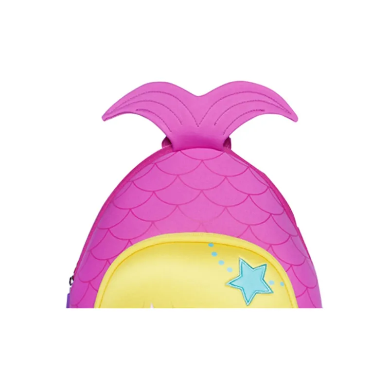 NOHOO Fabric Backpack Regular Kids' Purple/Aqua Blue-2