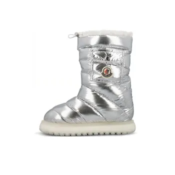 Moncler Logo Patch Puffer Boots Women's