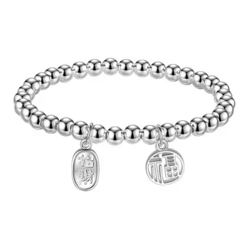 CARAT'S DIARY S999 Fine Silver Bracelets Women's