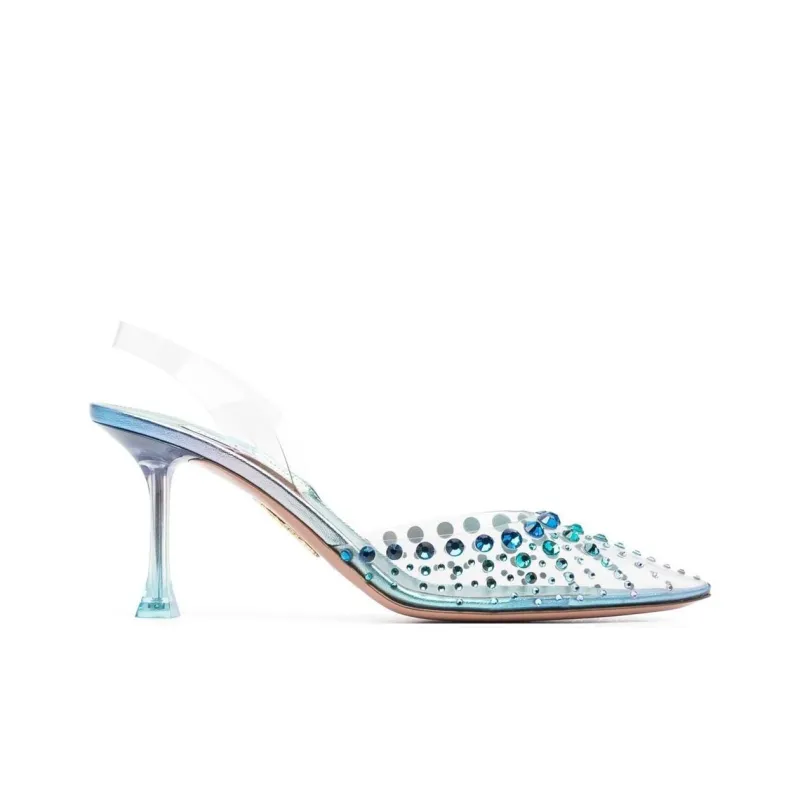 AQUAZZURA High Heels Women's Blue-1