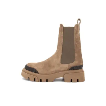 Brunello Cucinelli Chelsea Boots Women's Brown