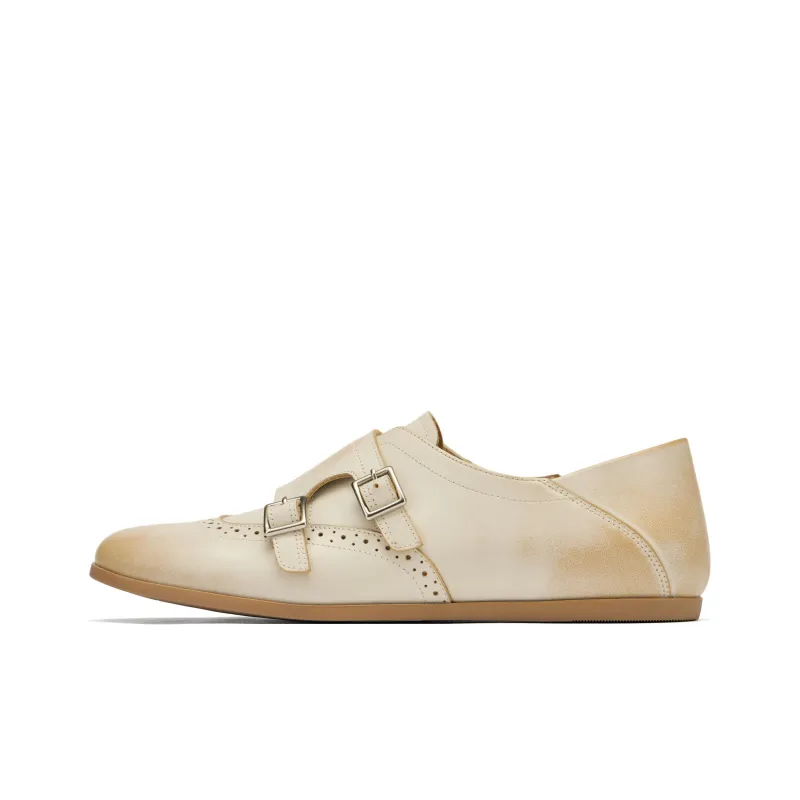 73Hours Count Cocoa Casual Single Shoes 1cm Women's-5