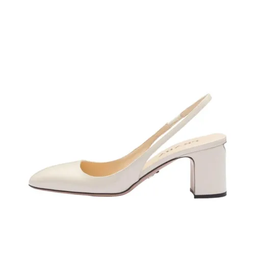 PRADA Calf-leather Slingback Pumps